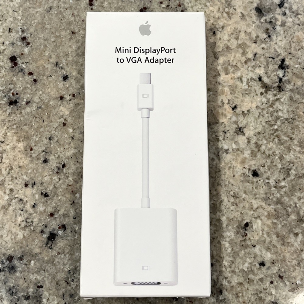 NEW Genuine Apple Mini DisplayPort to DVI Adapter White MB570LL/B A1305