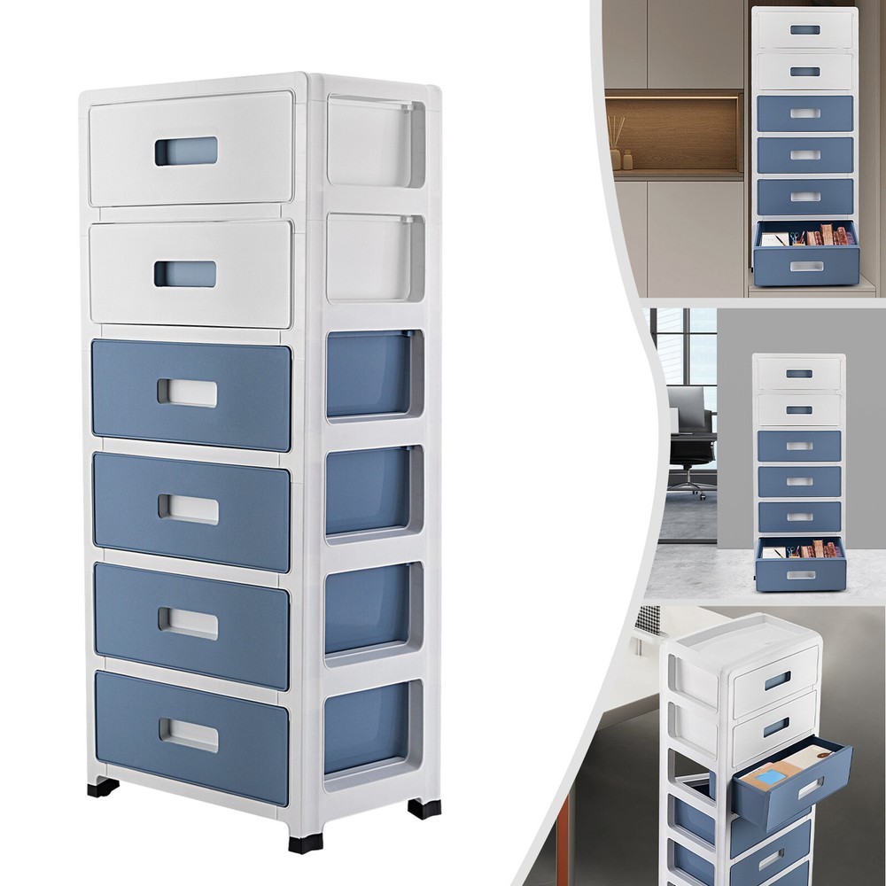 33'' High 6-Drawer Organizer/Household Storage Cabinet Drawer Type Underwear Box