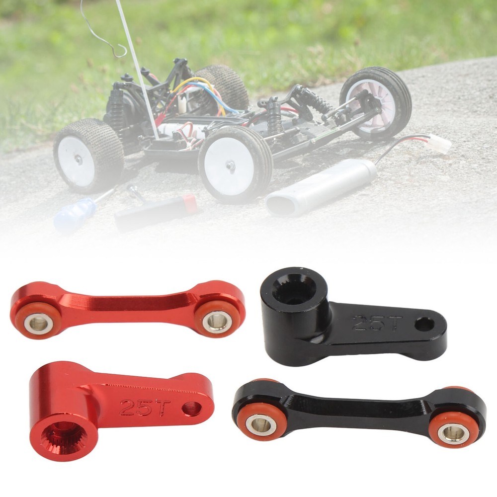 25T Aluminum RC Servo Arm Pull Rod Professional Steering Linkage