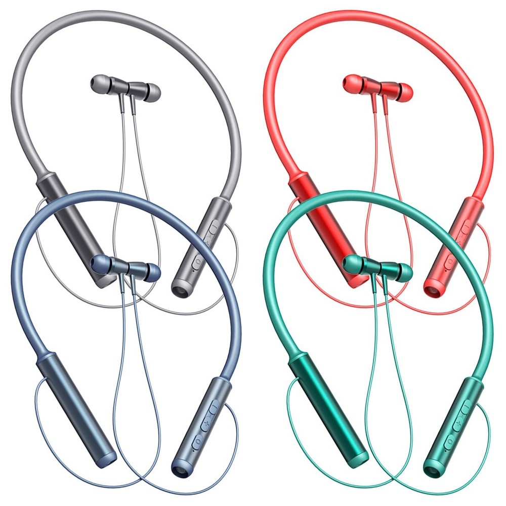 Wireless Bluetooth Headphones Neckband Earphone For iPhone 15 Pro Max 14 13 12 X