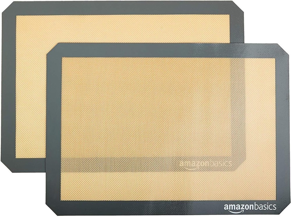 Non-Stick AmazonBasics AOKE-1701 Baking Mats 2-Pack Set-image