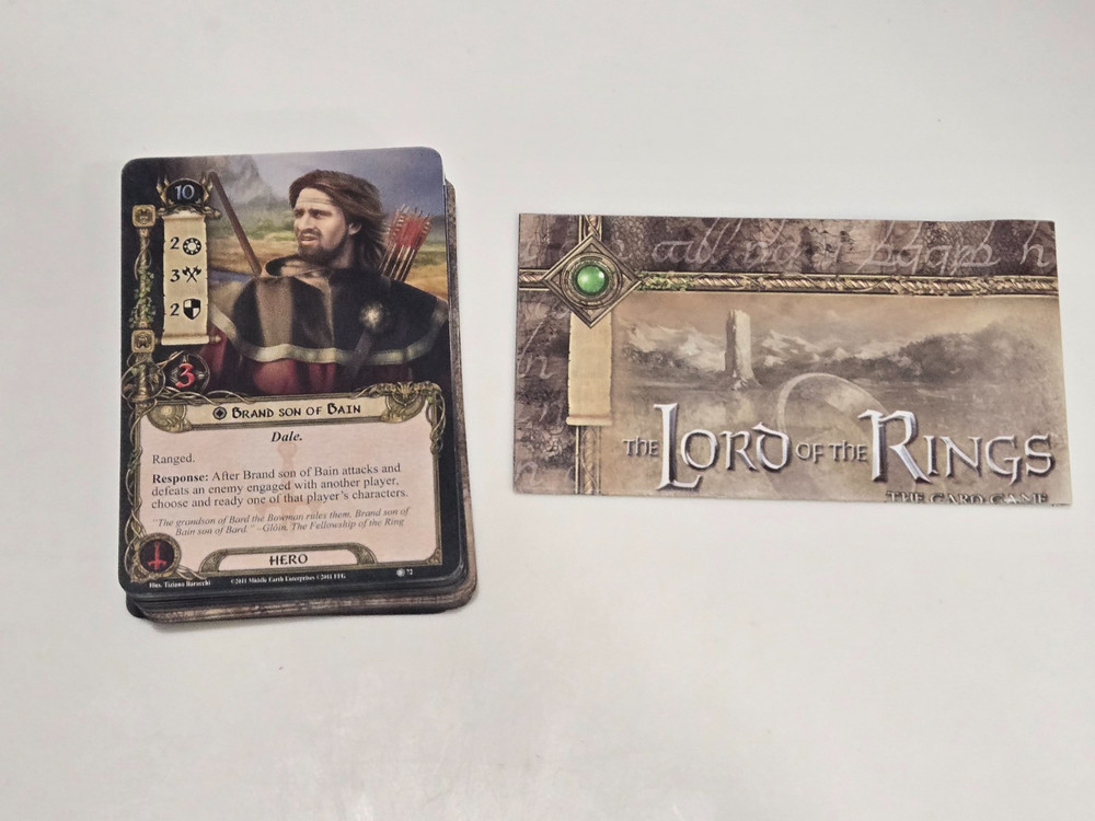 The Lord of the Rings Card Game The Hills of Emyn Muil Adventure Pack (Used)