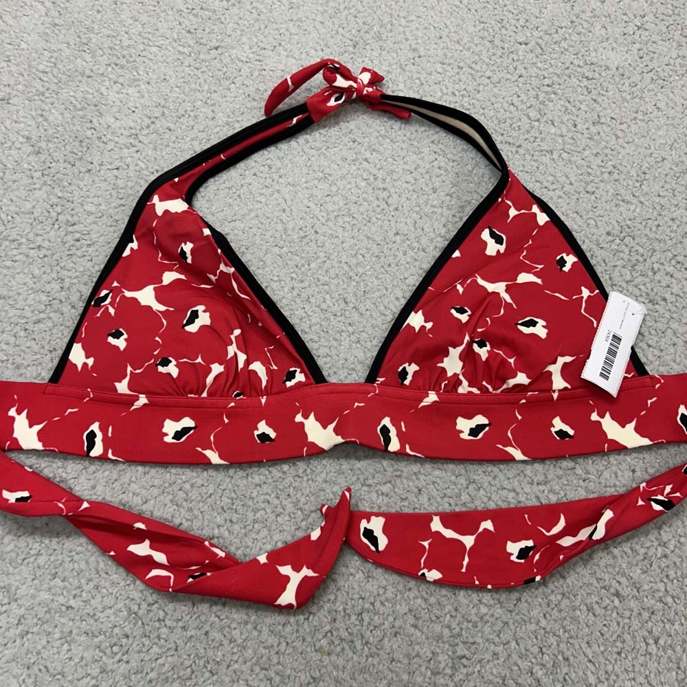 Victoria Secret Swim Triangle Womens Size Large Beach Swimwear Bikini Top