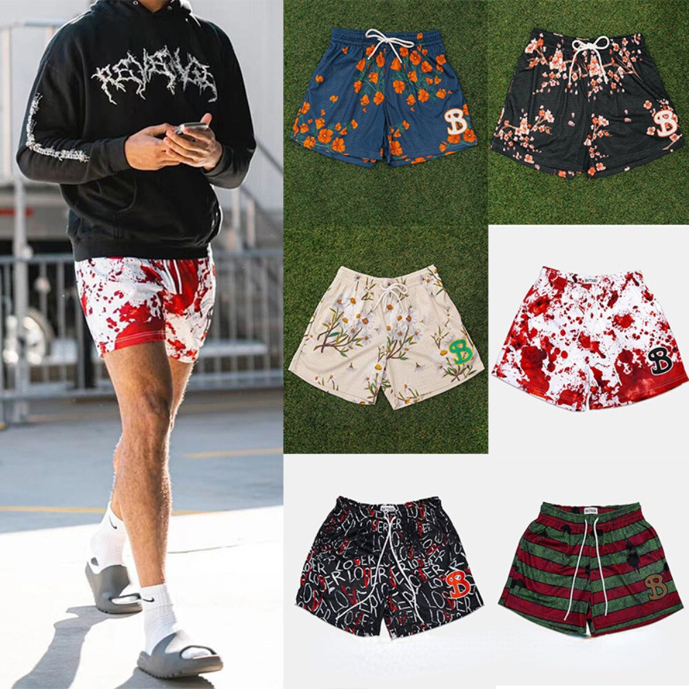 Unisex Adults Bucketsquad Athletic Shorts Casual Mesh Basketball Sport Shorts US