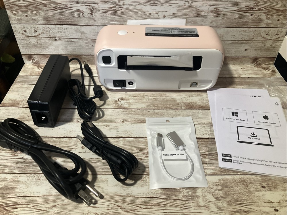 Brand New Logistics Label Printer, No WiFi or Bluetooth-image