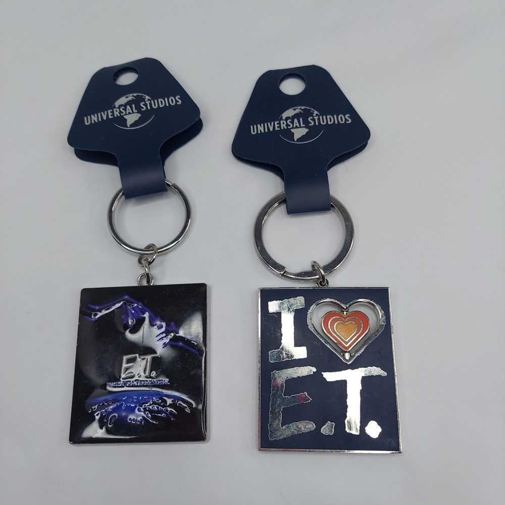 Universal Studios E.T. Metal Keychain - New Collectible UPick Design