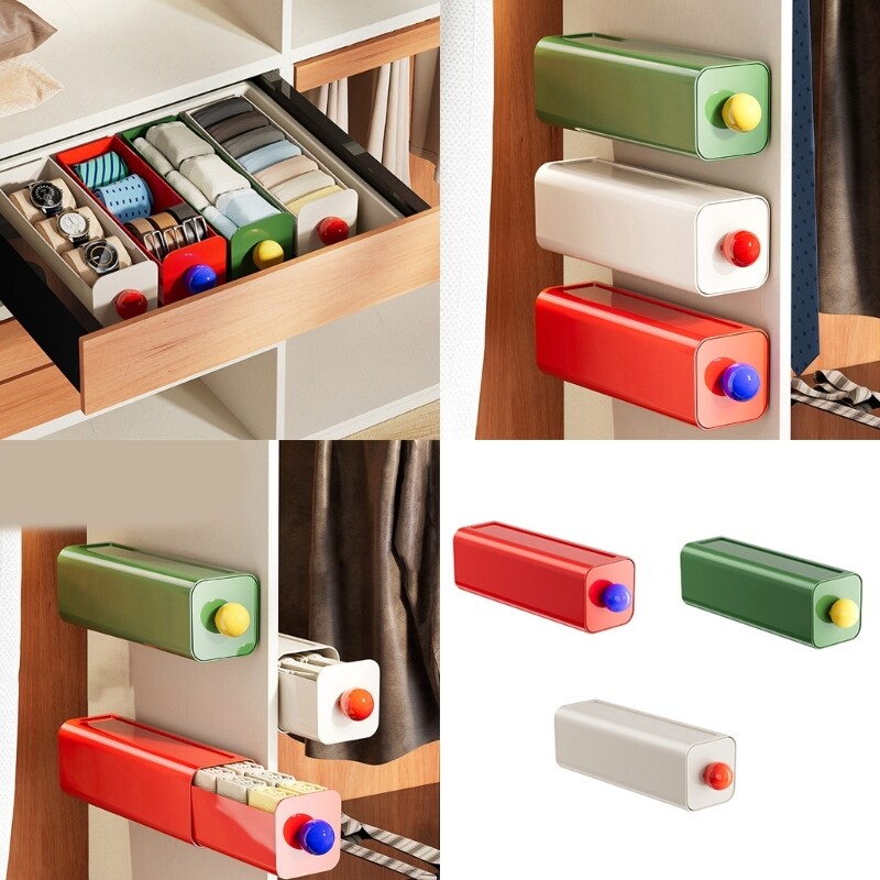 Dopamine Desktop Storage Box Space Saving Stackable Drawer Cosmetics Organiser