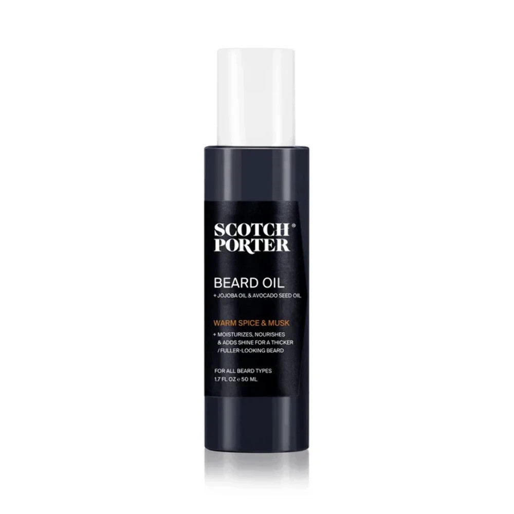 Scotch Porter Beard Oil 1.7 oz Hydrating Conditioning Beard Care Softens & Shine