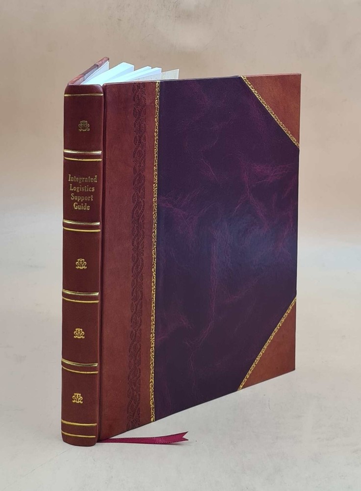 Defense Systems Management Integrated Logistics Support Leather Bound Guide  -image