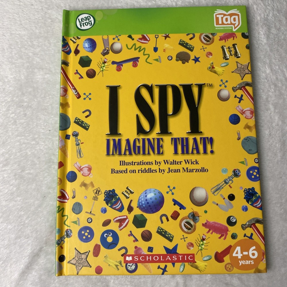 LeapFrog Tag Activity Storybook I SPY Imagine That!