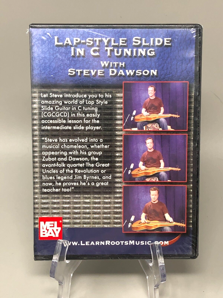 Steve Dawson Lap Slide Guitar DVD in C Tuning