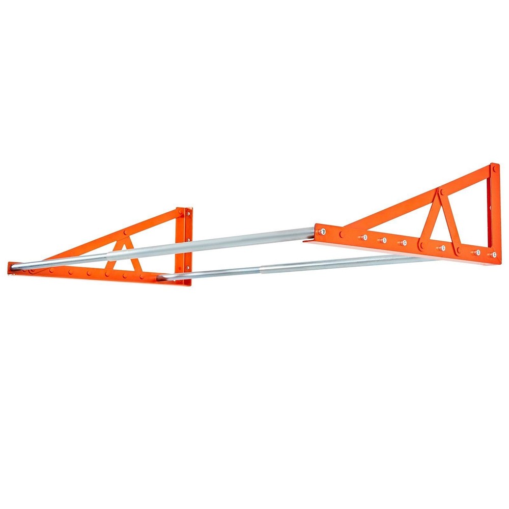 Adjustable Wall Mounted Tire Rack 31 to 56 Inches Heavy-Duty Q235 Steel