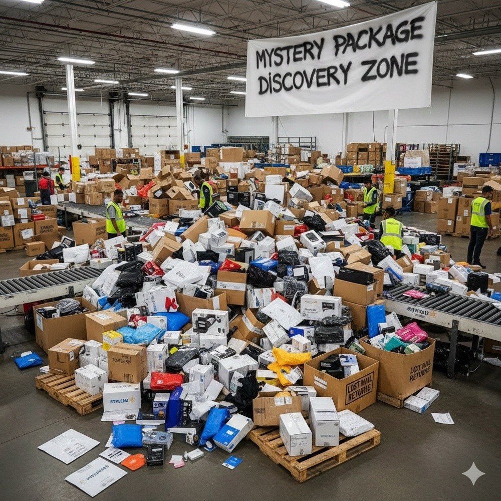 (Mystery Pack)Unclaimed/Overstock/Returned/Mail/Random Items/SurpriseGiftsInside