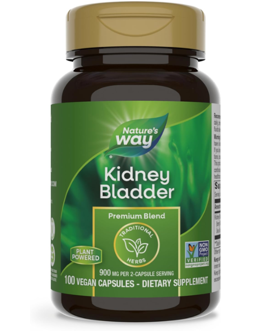 Nature's Way Kidney Bladder Blend - 900 mg, Vegan, Non-GMO, 100 Free Shipping
