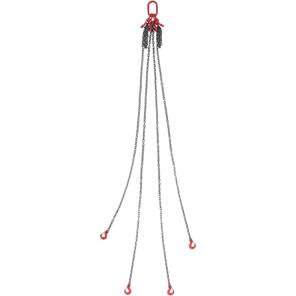 Chain Sling, 5/16 inch x 10 ft Lifting Chains with Hooks, G80 Engine Chain Hoist