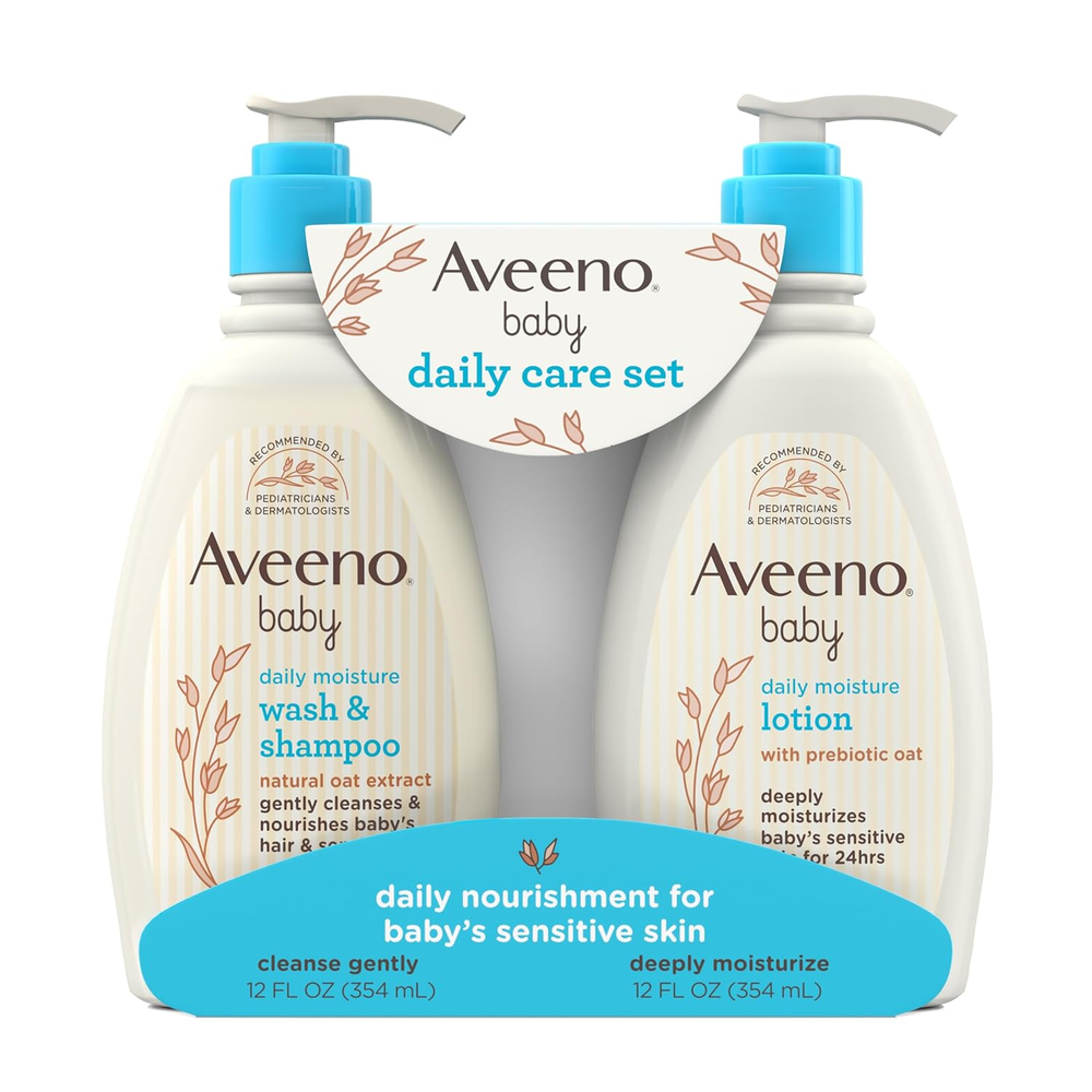 Daily Care Gift Set with Oat Extract & Prebiotic Oat Moisturizing Cream