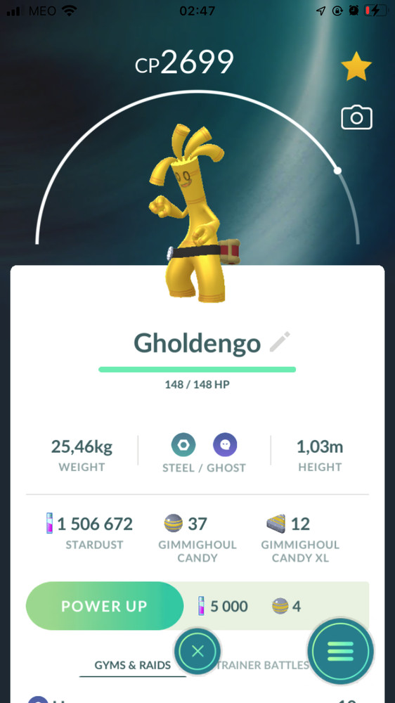 Gholdengo pokemon go