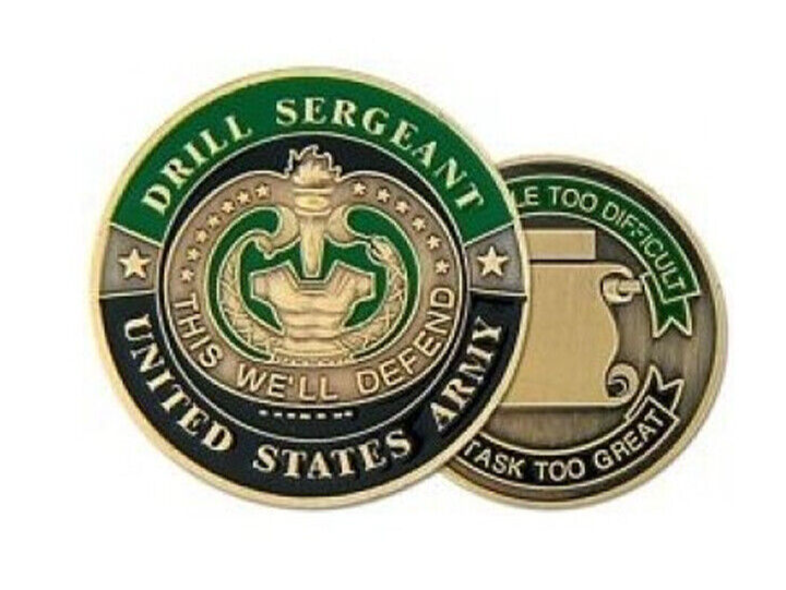 US Army Drill Sergeant Challenge Coin
