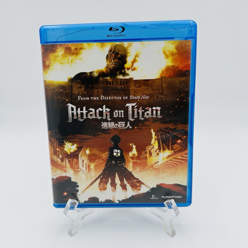 Attack on Titan-Part 1 (Blu-ray) No Slip Cover *Read*