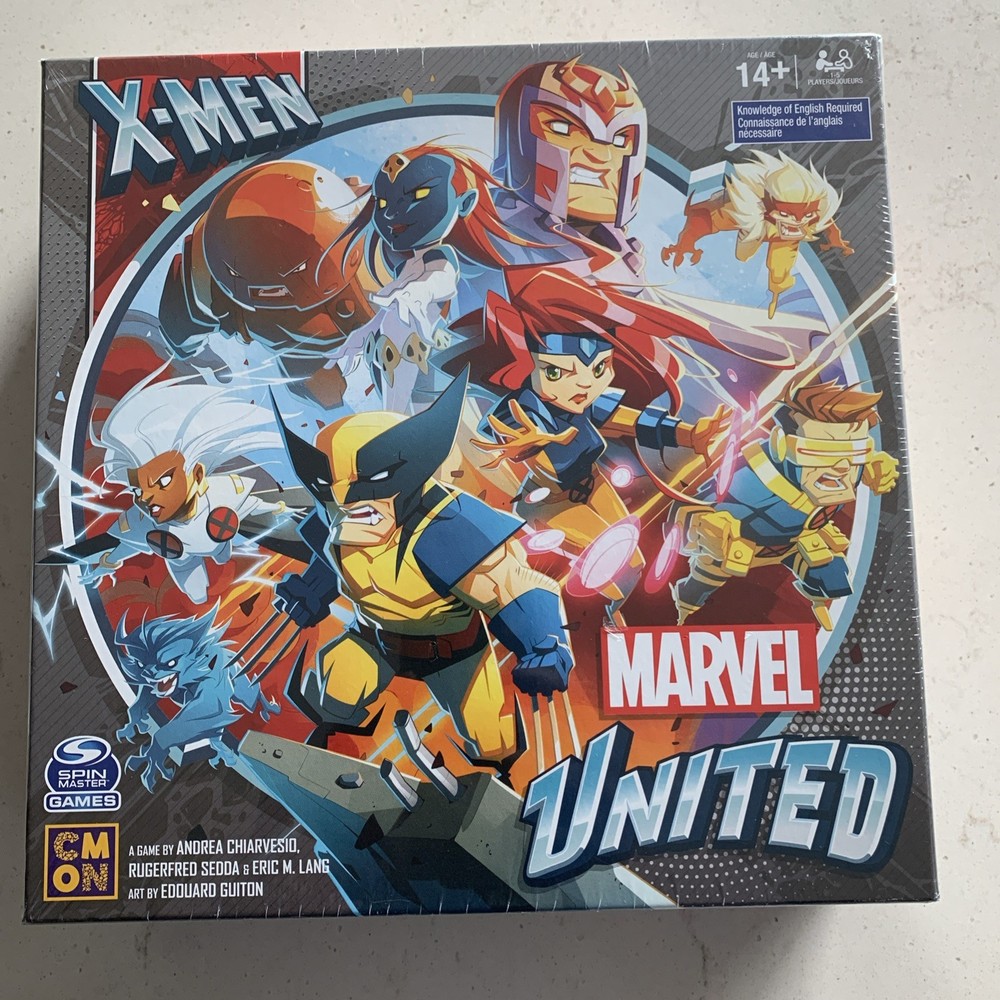 Marvel United Board Game by Spin Master & CMON – Brand New Factory Sealed