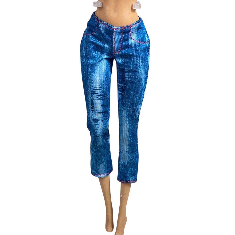 Barbie Denim Bleached Jeans Doll