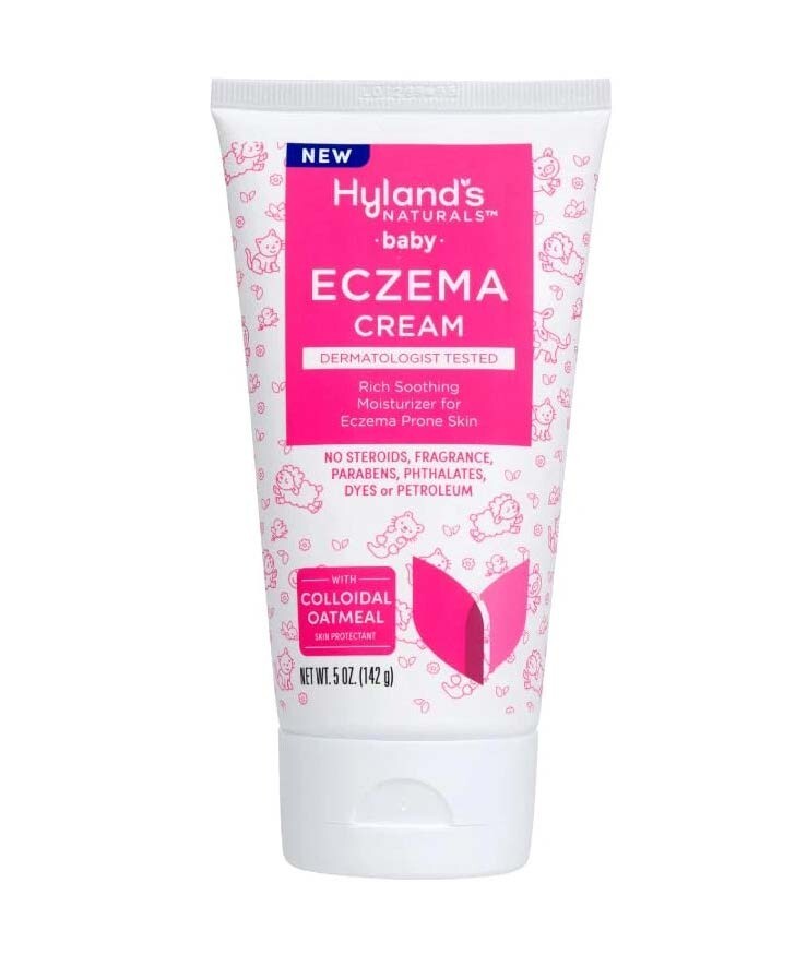 Hyland's Naturals Baby Eczema Cream 5 oz 142g Soothing Relief for Sensitive Skin-image