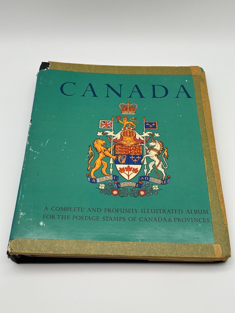 1969 Minkus Canada Stamp Album for Canadian Provincial Postage Stamp Collection
