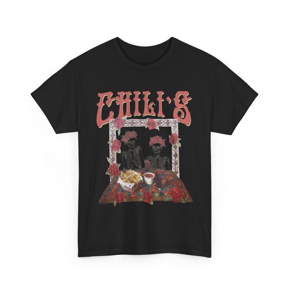 Chilis Grateful Dead Concert Tour Vintage Style T-Shirt