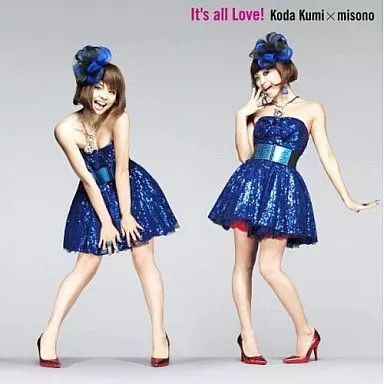 Kumi Koda Its All Love Music CD Japan Singer Album Collectible