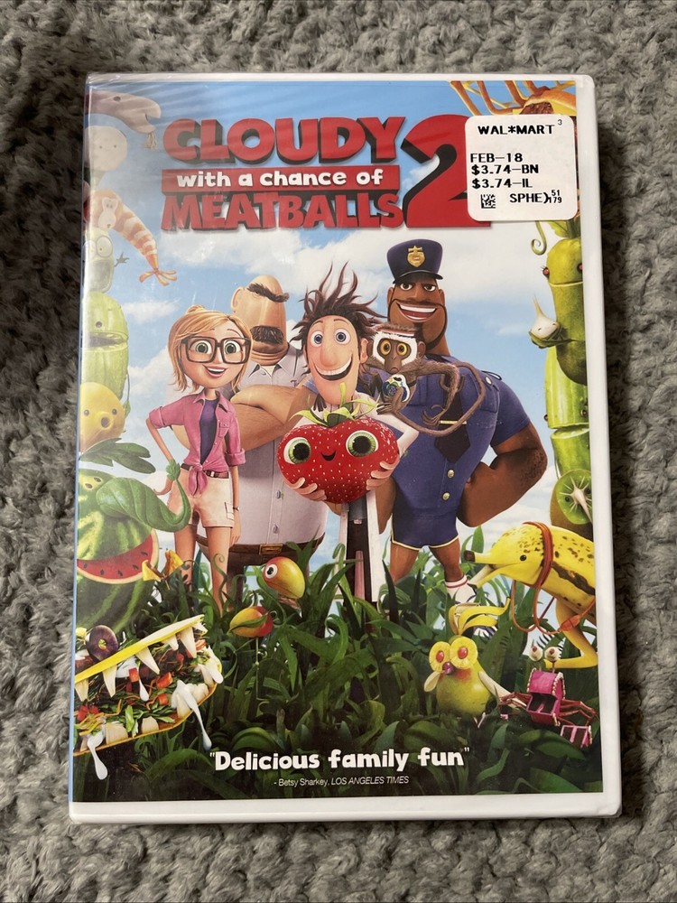 Cloudy with a Chance of Meatballs 2 (+UltraViolet Digital Copy) DVDs