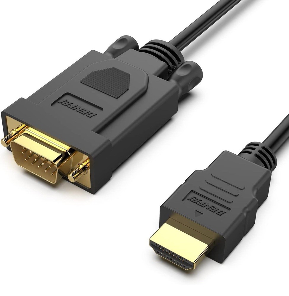 Benfei HDMD to VGA Adapter Cable B_181 Black Sealed