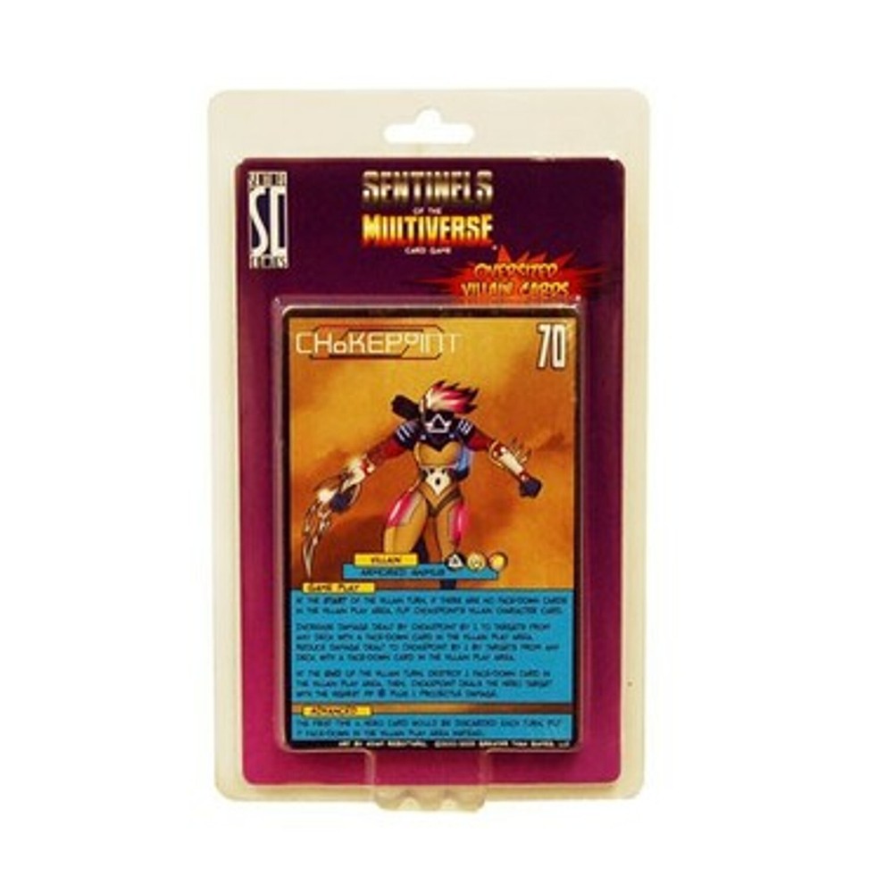 Sentinels of the Multiverse: Oversized Villain Cards Greater Than Games