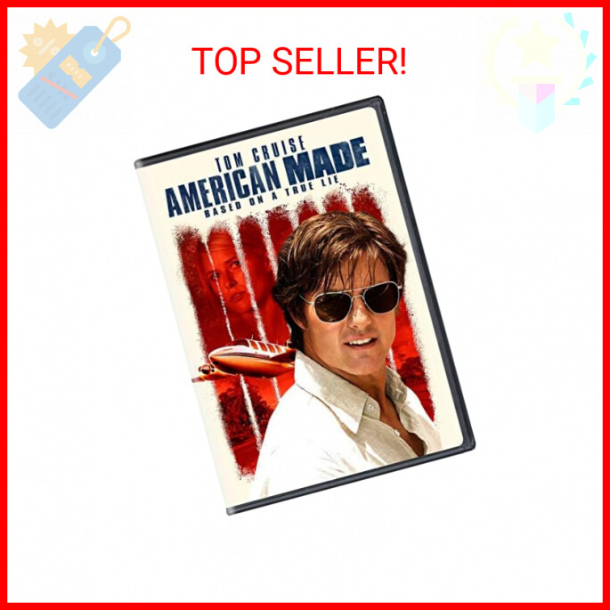 American Made DVD - Tom Cruise in High-Flying Action Thriller