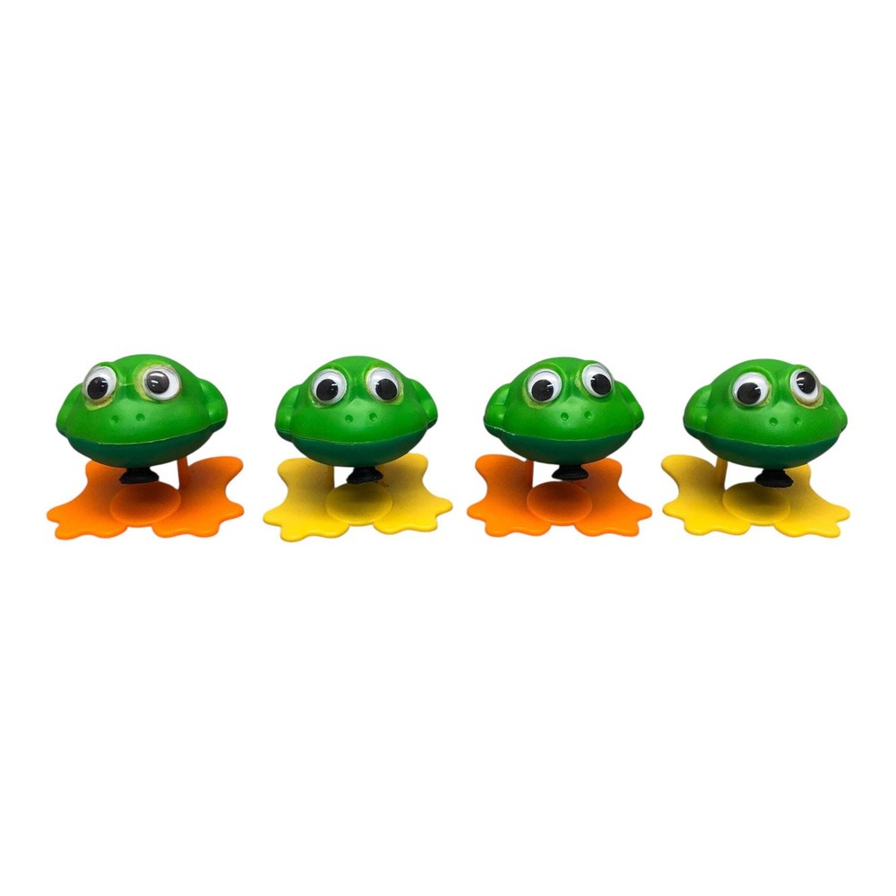 3821 - Set of 4 Flip a Frog Toys |BS-7|