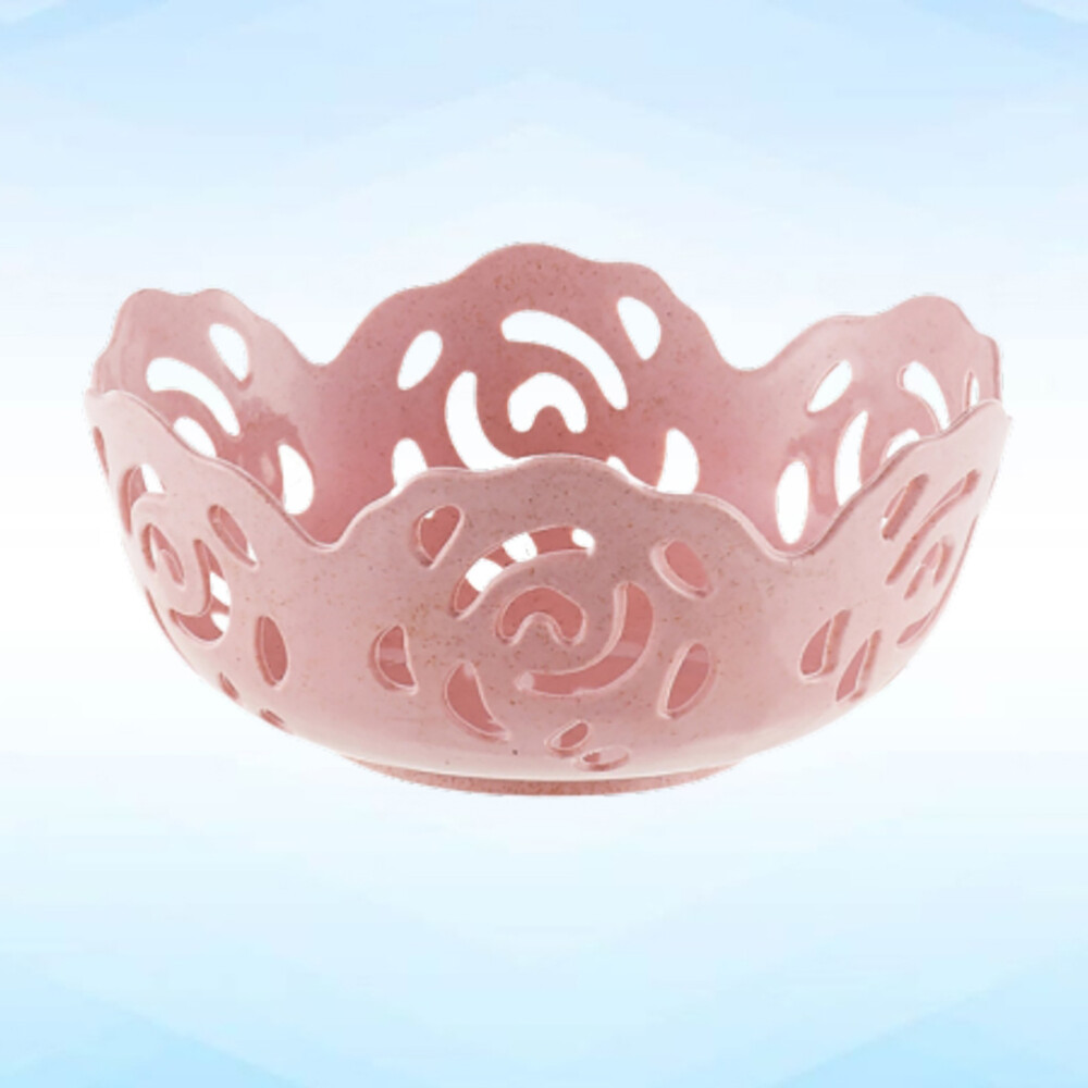 Stackable Storage Boxes Imitation Rattan Bread Basket Fruit