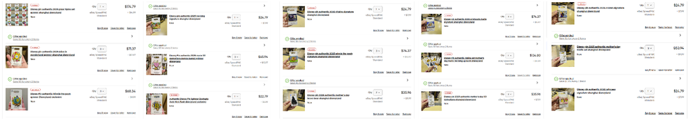 Shanghai Disneyland customer order 29 items-image