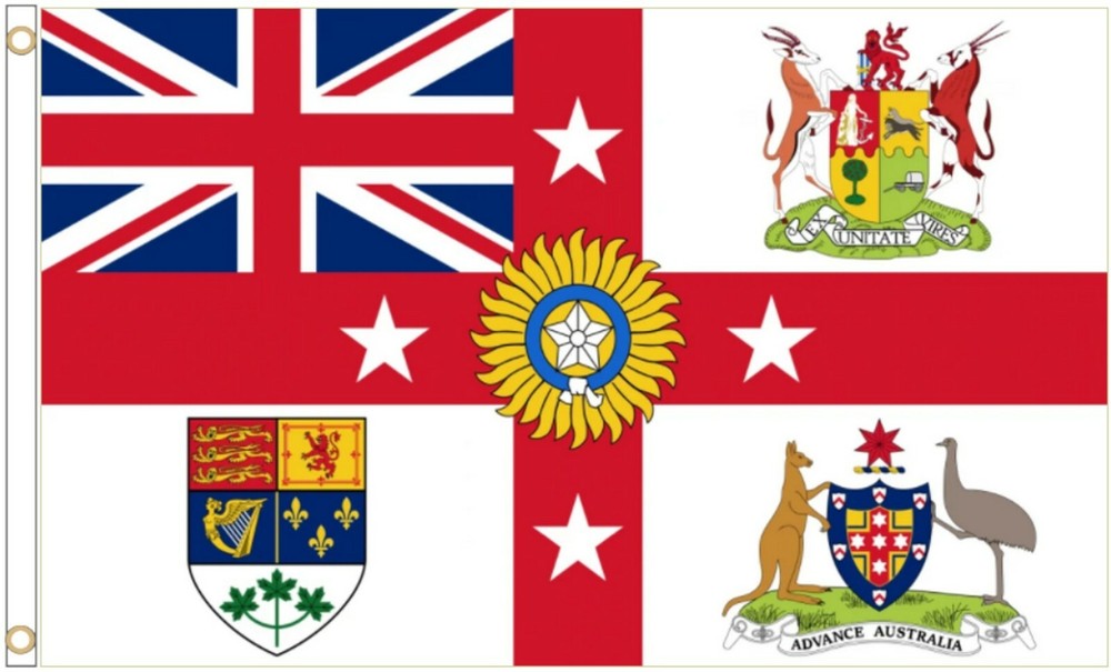 British Empire 5x3ft Polyester Flag Durable High-Quality