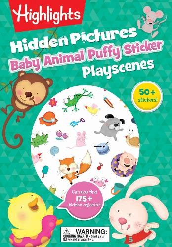 Baby Animal Hidden Pictures Puffy Sticker Playscenes (Paperback)Another great item from Rarewaves USA | Free delivery!
