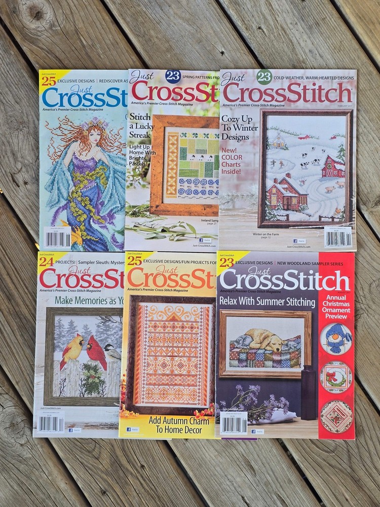 Just Cross Stitch - 2017 - Magazine Bundle