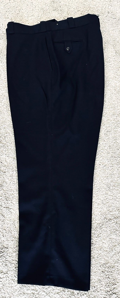 Chicago Police 100% Wool Pants Mens 40W/29I Burlington Raeford