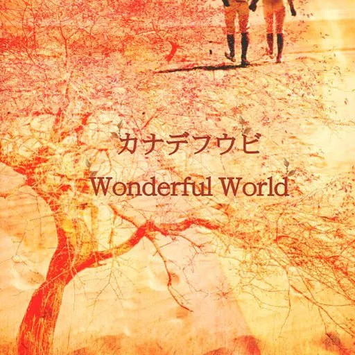 Kanade Fuubi Wonderful World Japanese Music CD Collectible Album