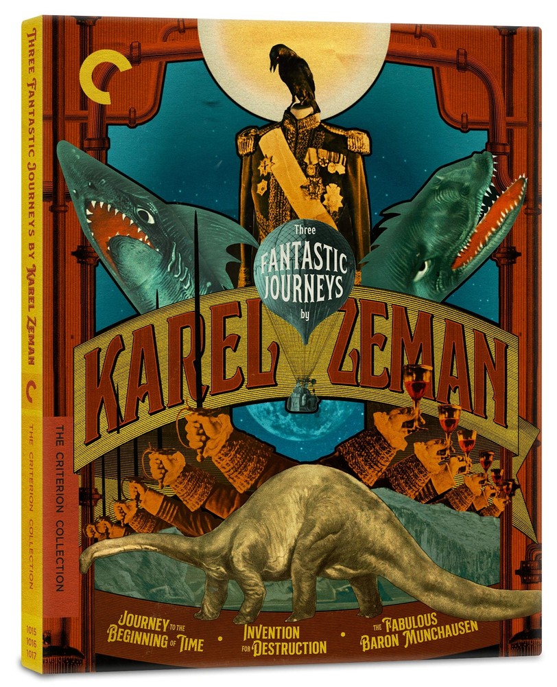 Three Fantastic Journeys by Karel Zeman (Journey to the Beginning of T (Blu-ray)