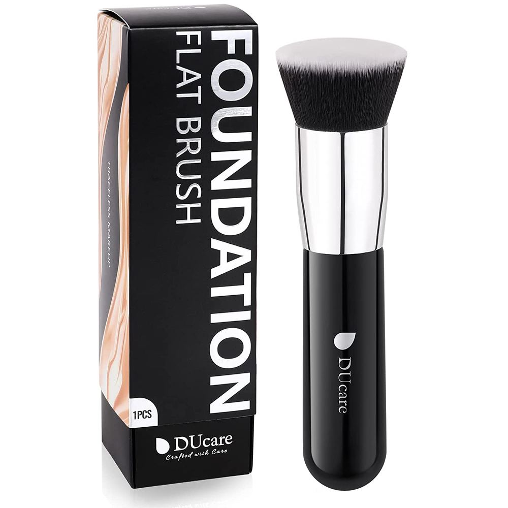 Professional Kabuki Flat Top Brush for Liquid Makeup Buffing