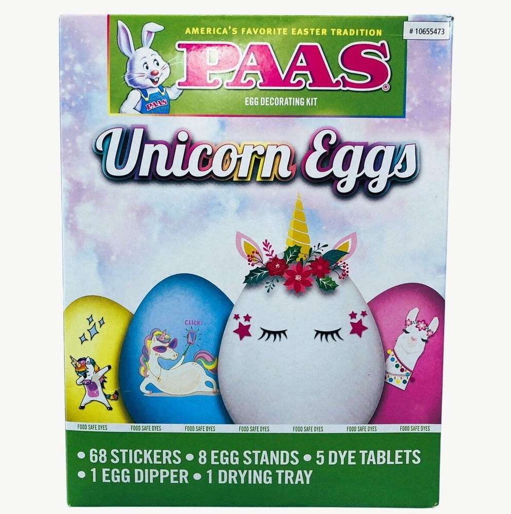 Premium Easter Unicorn Egg Decorating Kit for Kids and Home