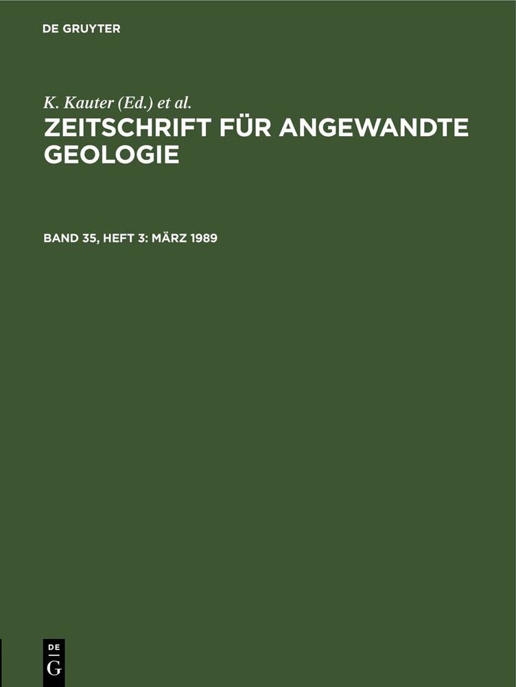 März 1989 (Hardback)