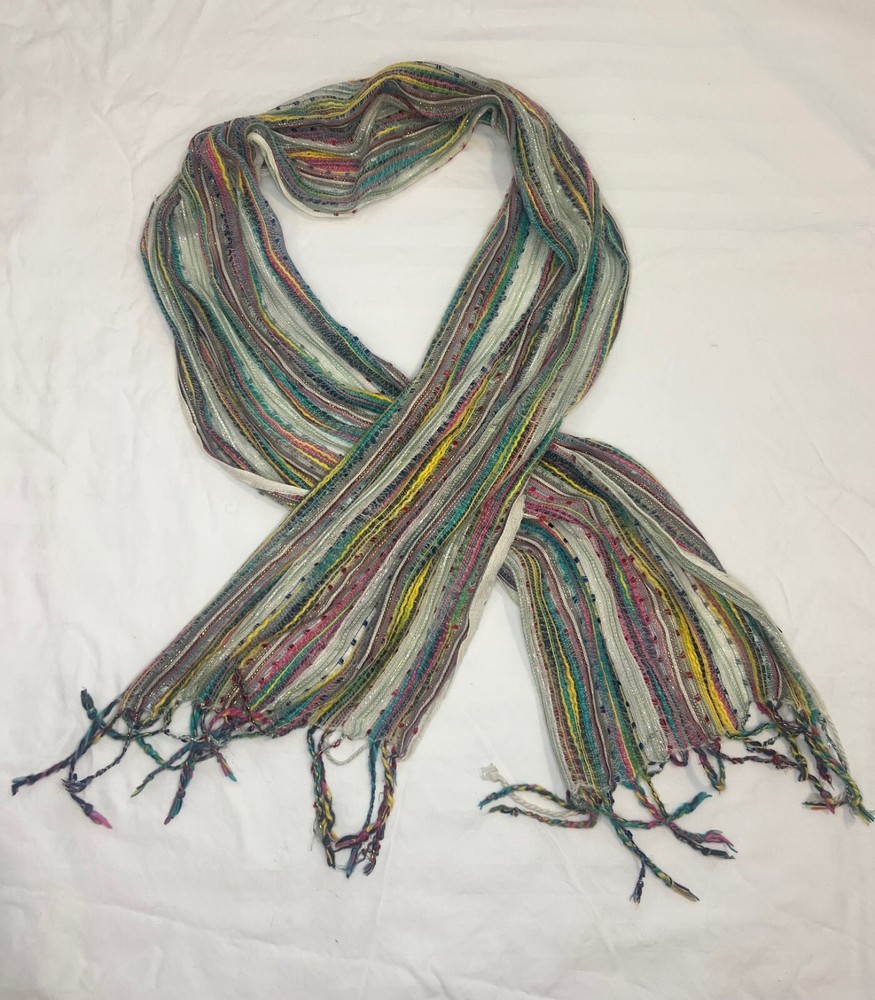 Colorful Tassel Scarf for Women - Spring & Winter Fashion Accessory