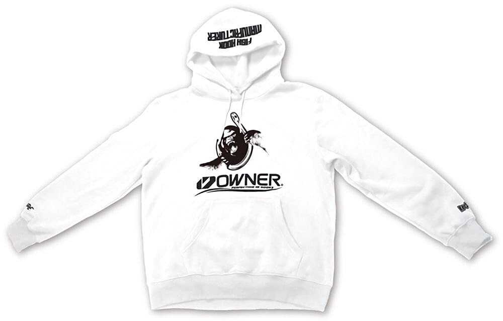 Owner Be Strong Hoodie White X-Large