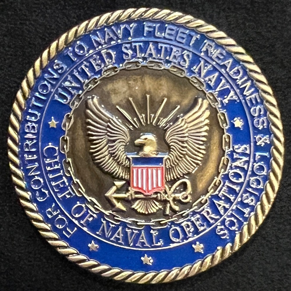 US Navy Chief of Naval Operations Challenge Coin