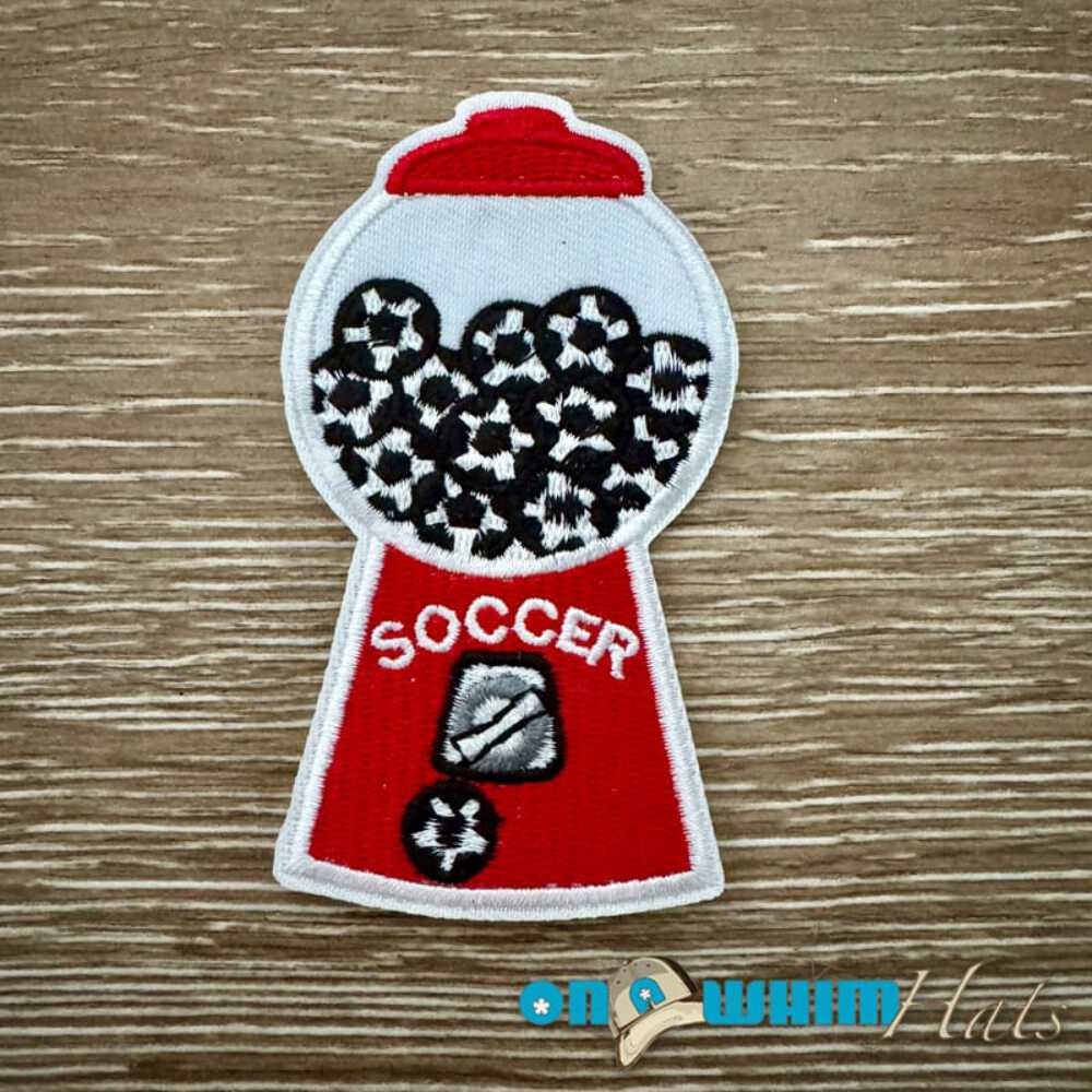 Soccer Gumballs Iron-On Patch