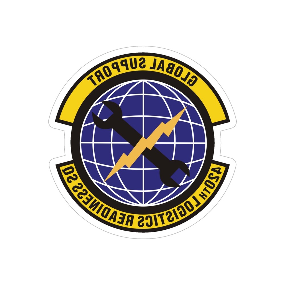 420th Logistics Readiness Sq USAF Reverse Print Clear Sticker-image